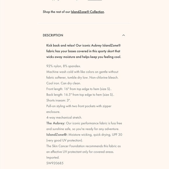 Tommy Bahama white skort nwt - Picture 3 of 3